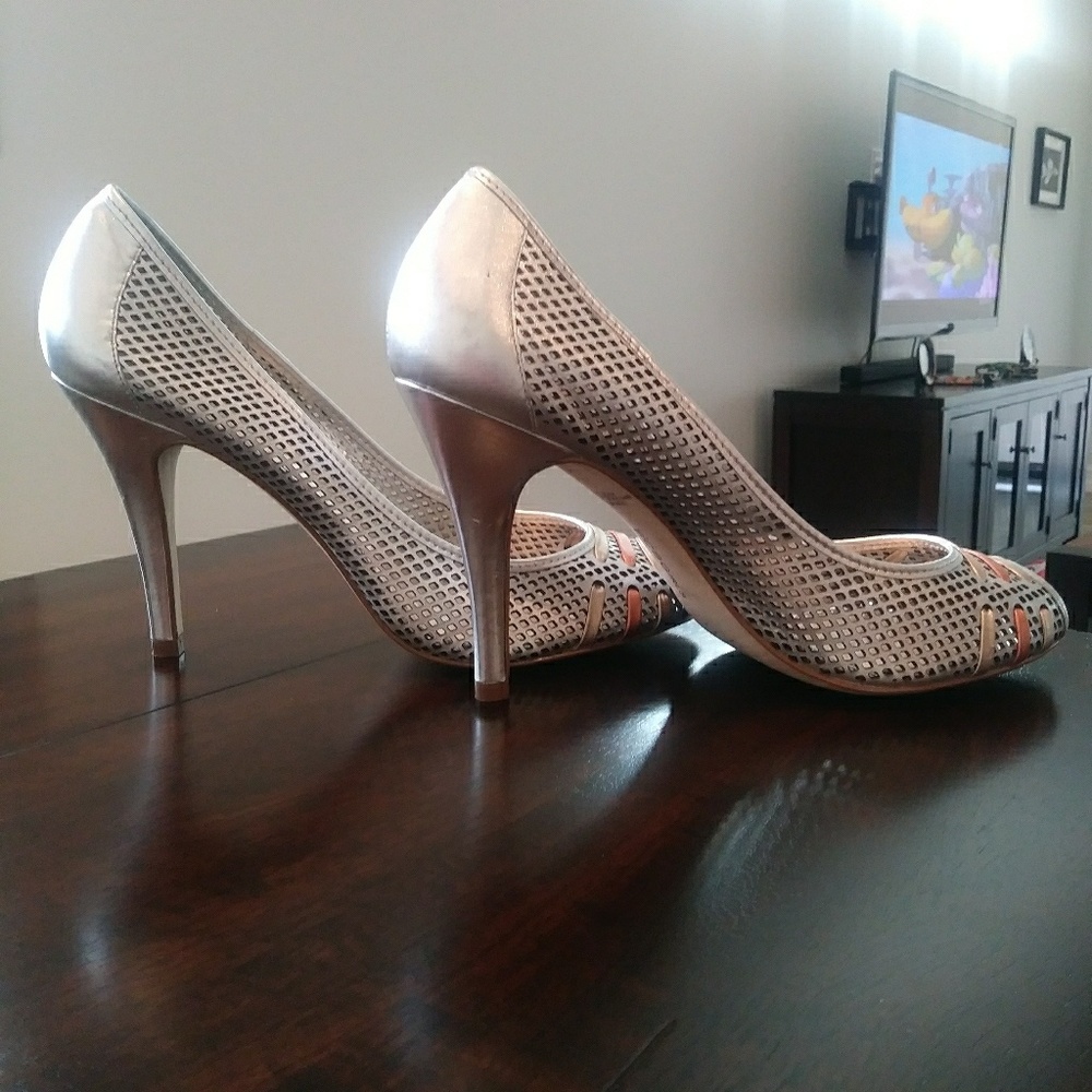 BCBG PeepToe High Heel Shoes